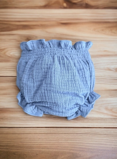 Baby diaper cover panties in bambula. 3 colors.