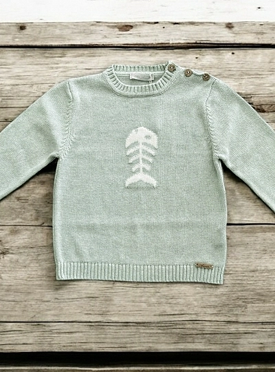 Boys' cotton jersey sweater from the Fresonara collection