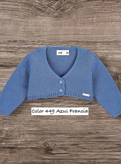 Chaqueta corta unisex de Cóndor. Algodón 100 %