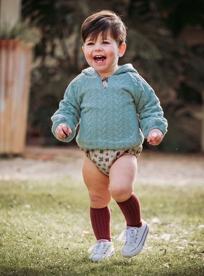 Conjunto de niño sudadera y bombacho colección pajaritos de Cocote