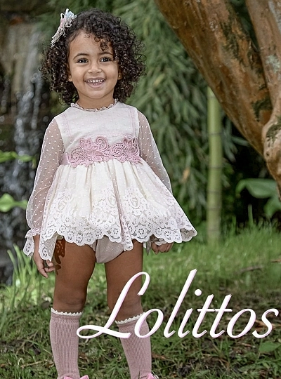 Conjunto para ceremonia. Colección tata de Lolittos