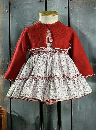 Conjunto tres piezas para niña de Lolittos Colección Boat