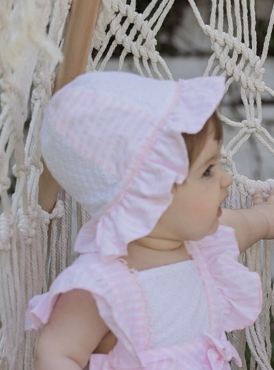 Gorrito de bebé unisex. Dos colores