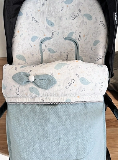 Moby Dick collection universal stroller bag