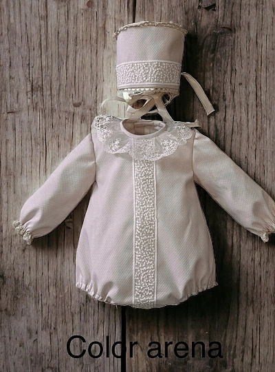 Romper and hood set made by hand. Various sizes