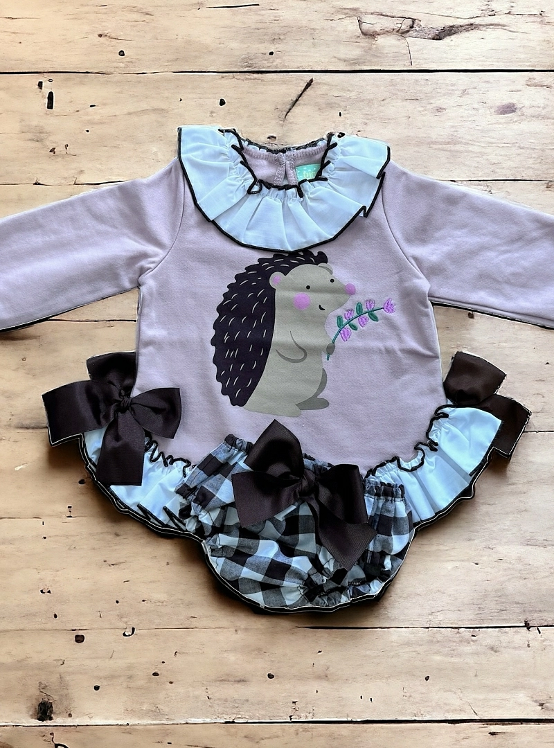 Set for girls from Pio Pio, Hedgehog collection