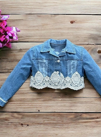 Special ceremony denim jacket