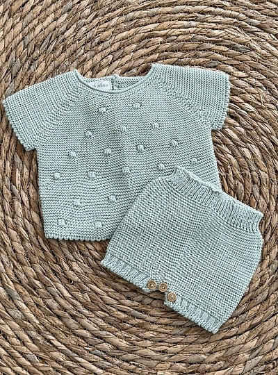 Summer knitwear set in three colors