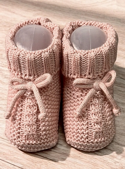 Unisex summer knit bootie boot