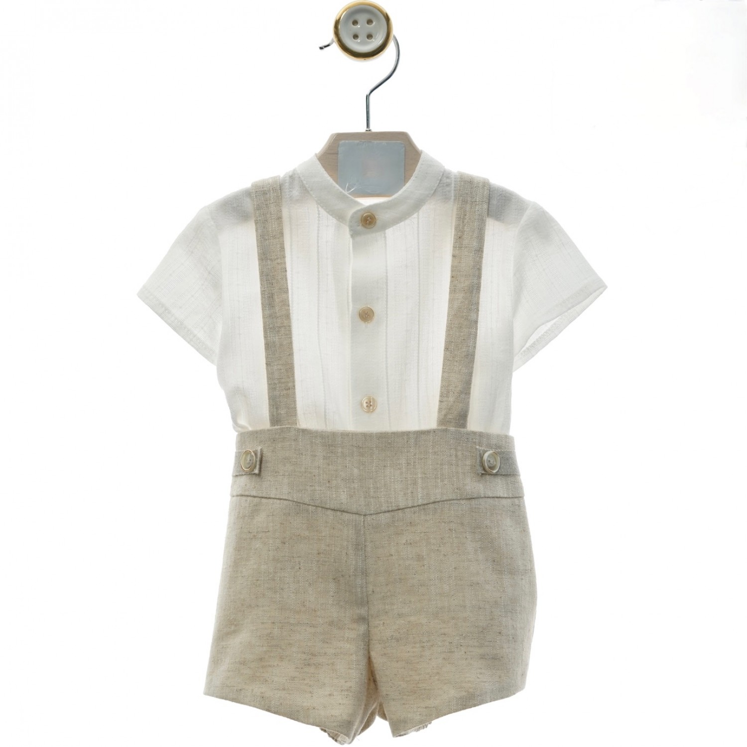 Conjunto camisa y pantalón para niño colección Amelia