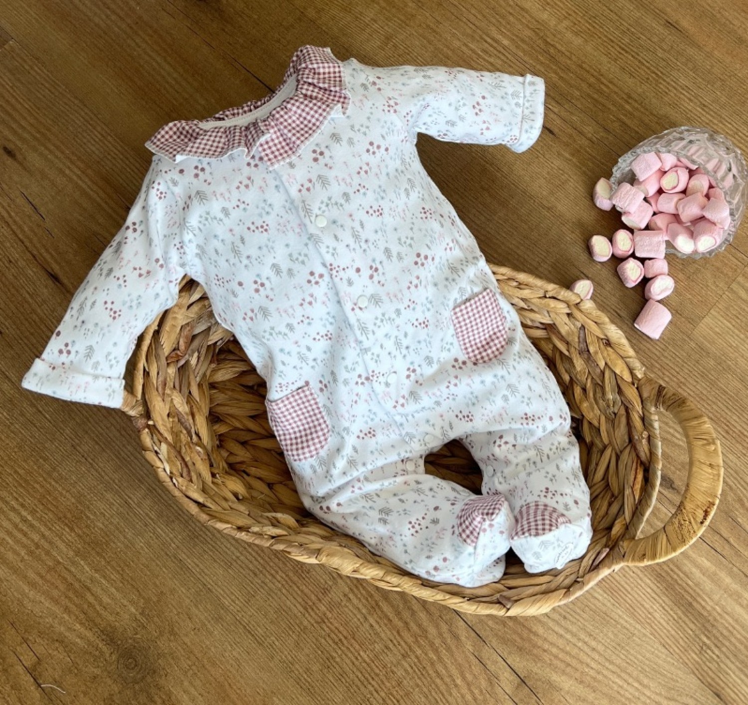 Pack nacimiento primera puesta bebé rosa - Babidú